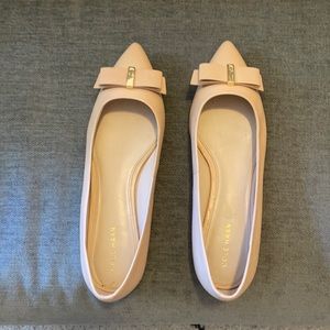 Nude Cole Haan Flats with Bow